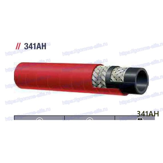 Рукав AlfaGomma ALFABIOTECH EVOLUTION 6000 - SUPERTUFF (сверхпрочный) 1005165, d=32 мм