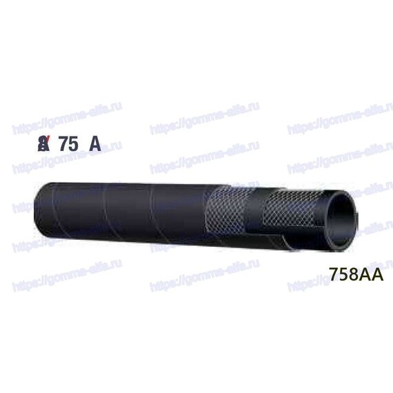 Рукав AlfaGomma FLEXOPAK 1SC 1000305, d=13 мм